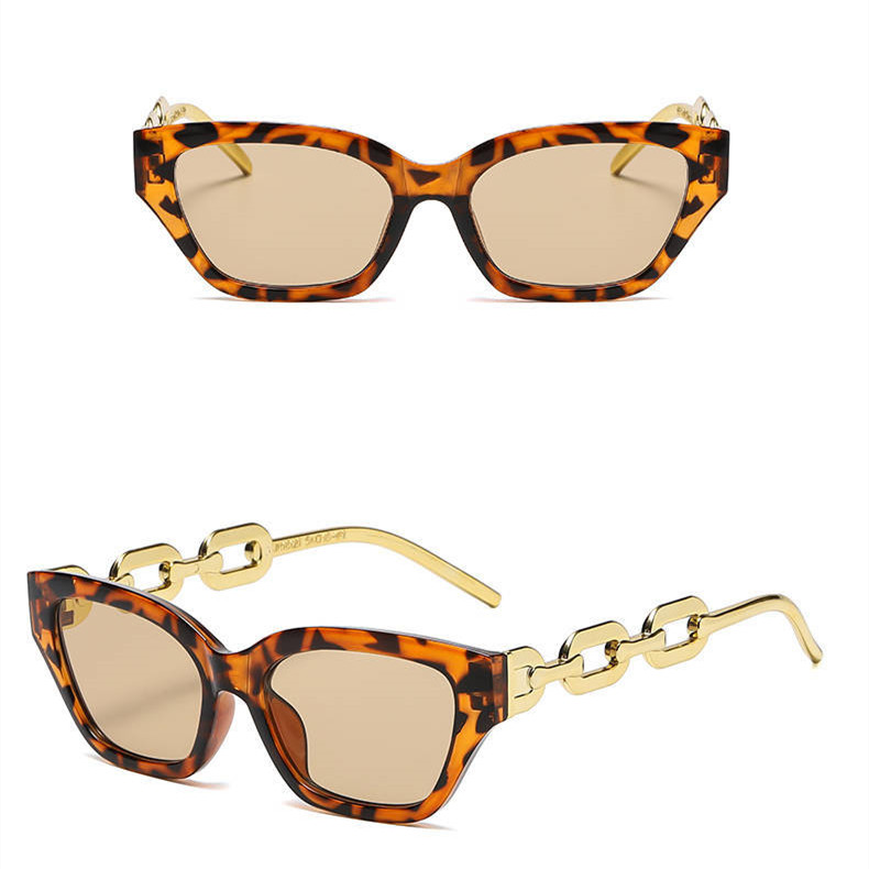 Retro Geometric Ac Cat Eye Full Frame Women's Sunglasses display picture 4