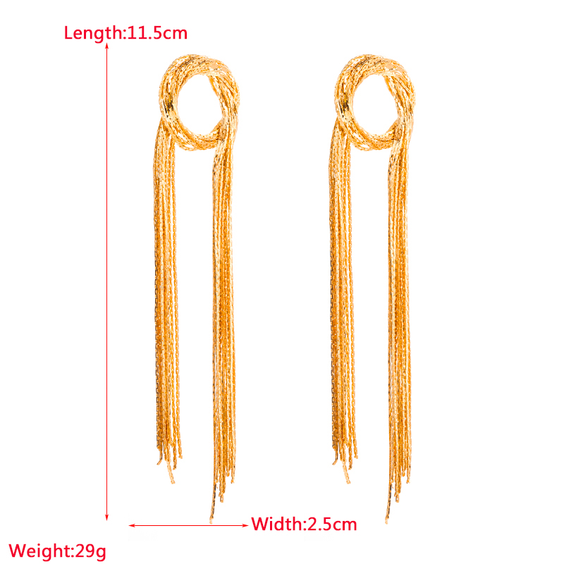 1 Pair Fashion Tassel Strawberry Plating Alloy Opal Gold Plated Earrings display picture 1