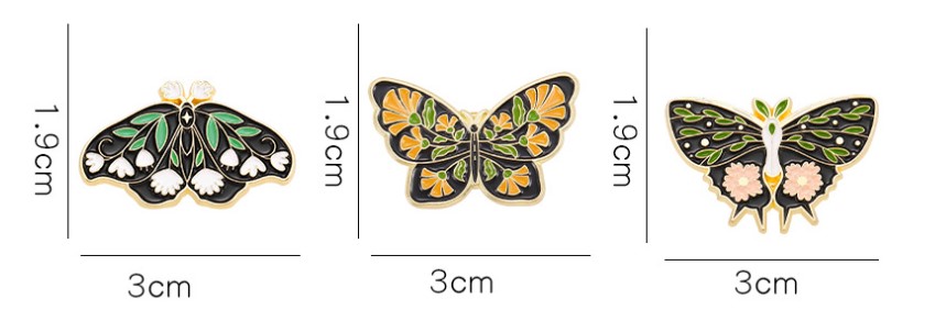 Fashion Butterfly Alloy Plating Women's Brooches display picture 6