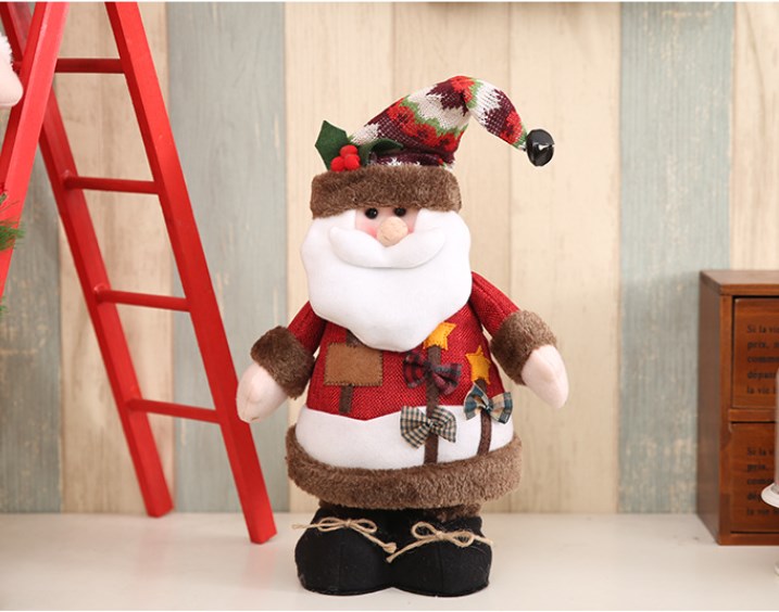 Christmas Cute Christmas Streetwear Doll Snowman Cloth Holiday Party Ornaments display picture 2