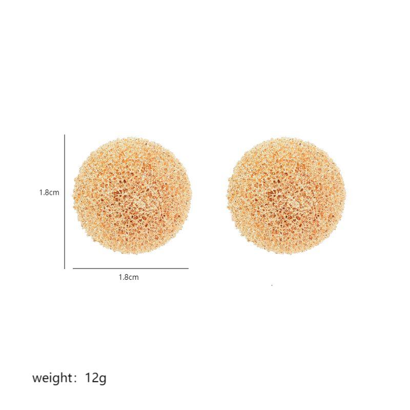 1 Pair Elegant Lady Solid Color Plating Copper 18k Gold Plated White Gold Plated Ear Studs display picture 4