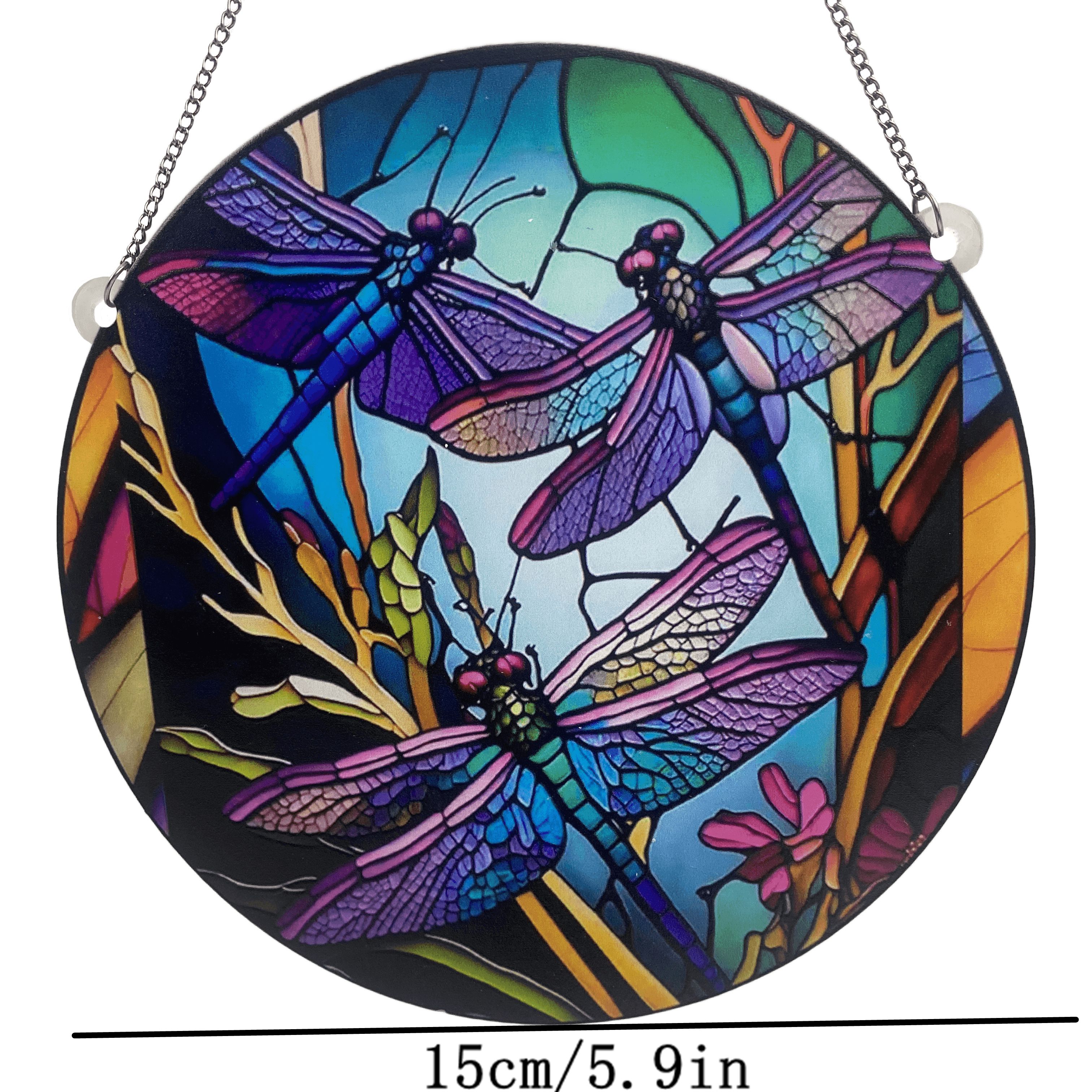 Cute Pastoral Dragonfly Arylic Pendant Artificial Decorations display picture 3