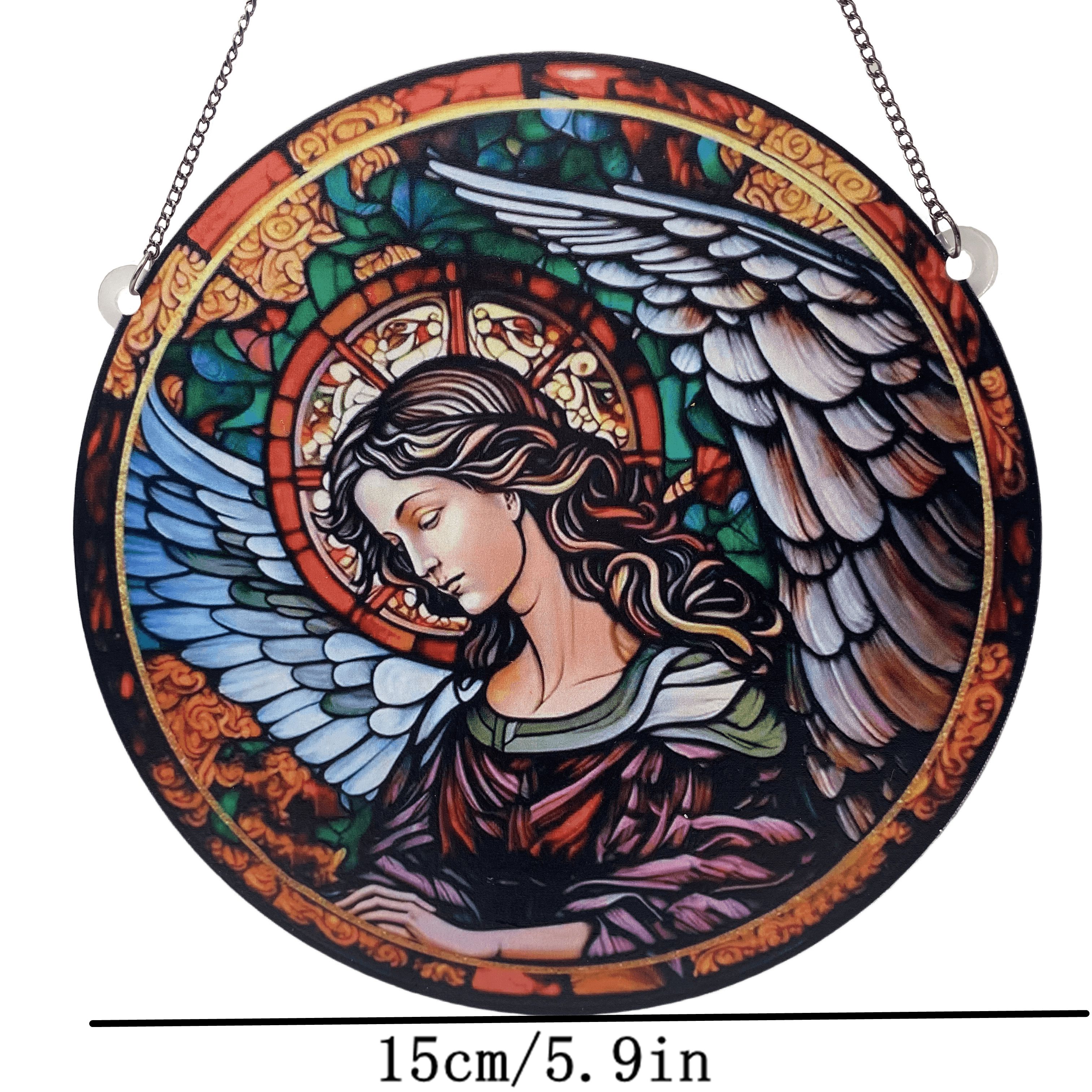 Retro Artistic Angel Arylic Pendant Artificial Decorations display picture 4