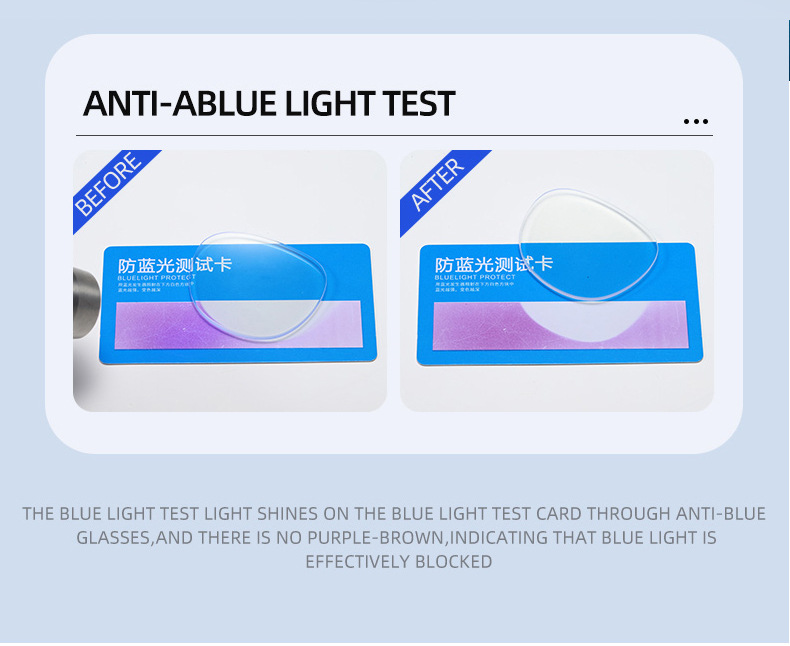 Unternehmen Basic Einfarbig Ac Quadrat Vollbild Optische Gläser display picture 4