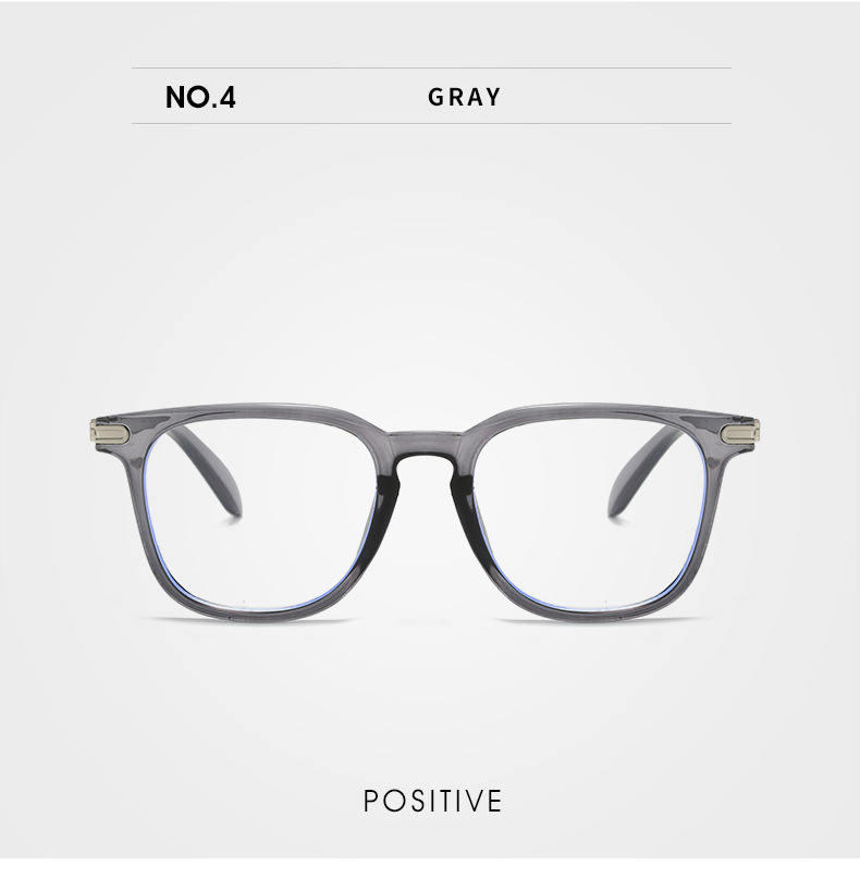Business Basic Solid Color Ac Square Full Frame Optical Glasses display picture 17