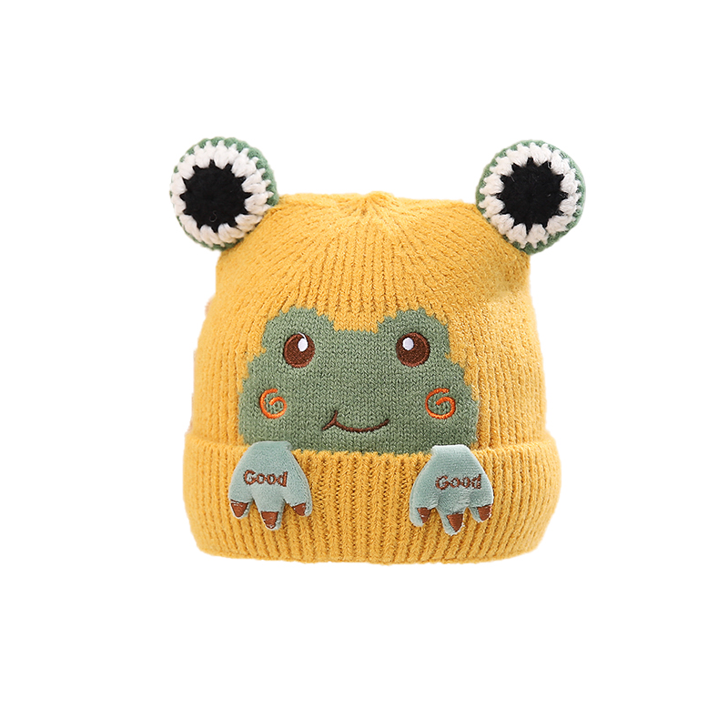 Children Unisex Cartoon Style Cute Frog Wool Cap display picture 16
