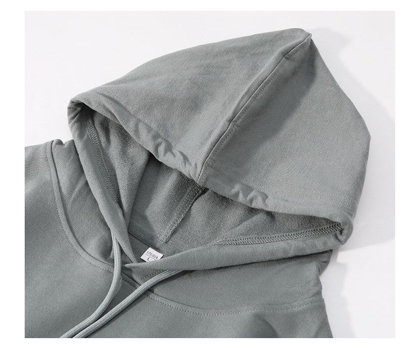 Frau Männer Kapuzenpullover Lange Ärmel Unisex-hoodies Tasche Lässig Einfacher Stil Einfarbig display picture 6