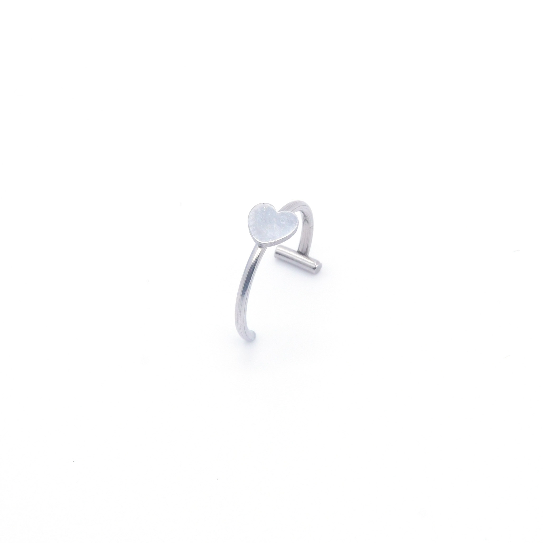 Simple Style Cross Stainless Steel Polishing Lip Stud display picture 7