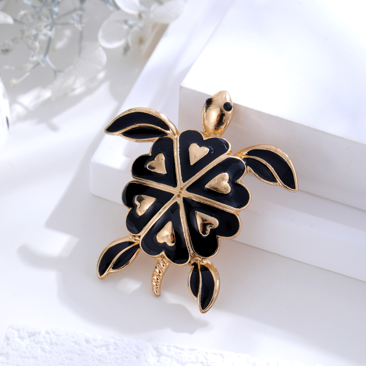 Streetwear Tortoise Animal Dragonfly Alloy Inlay Rhinestones Unisex Brooches display picture 4