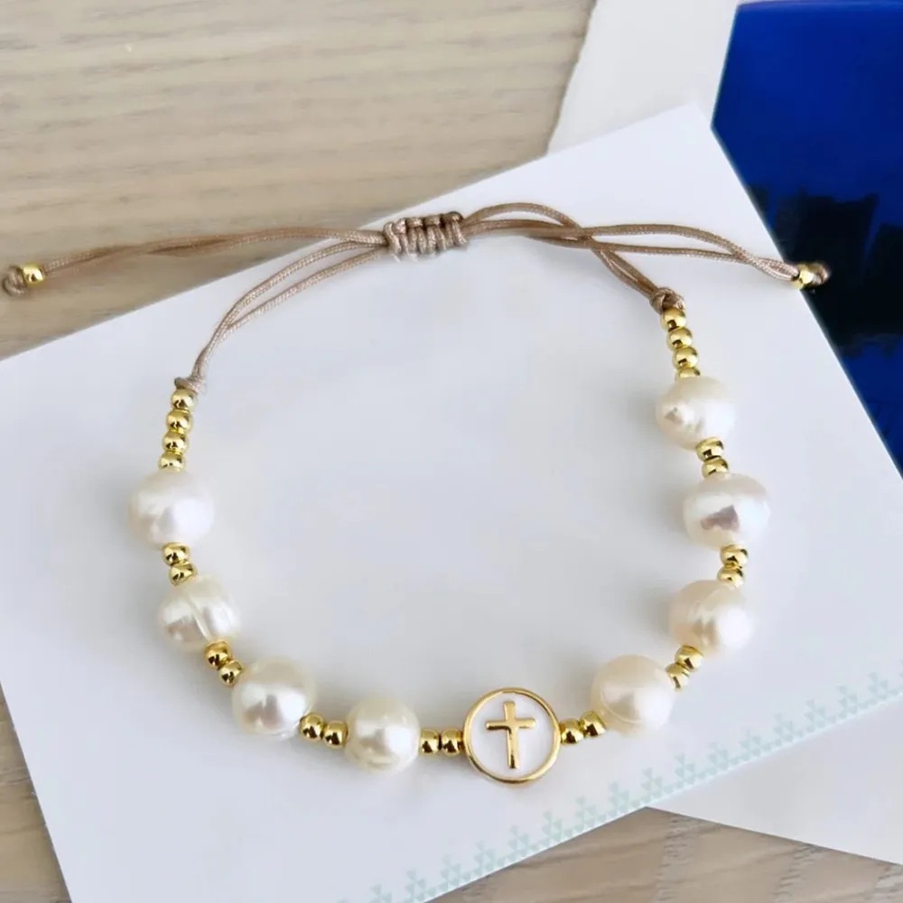 Elegant Basic Geometric Heart Shape Imitation Pearl Women's Bracelets display picture 4