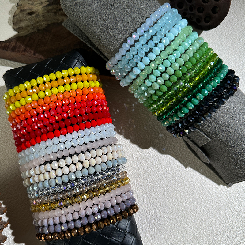 Casual Simple Style Commute Solid Color Artificial Crystal Wholesale Bracelets display picture 6