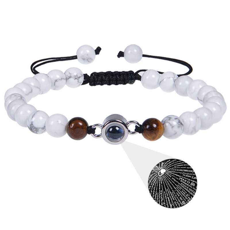 Simple Style Classic Style Geometric Natural Stone Unisex Bracelets display picture 2
