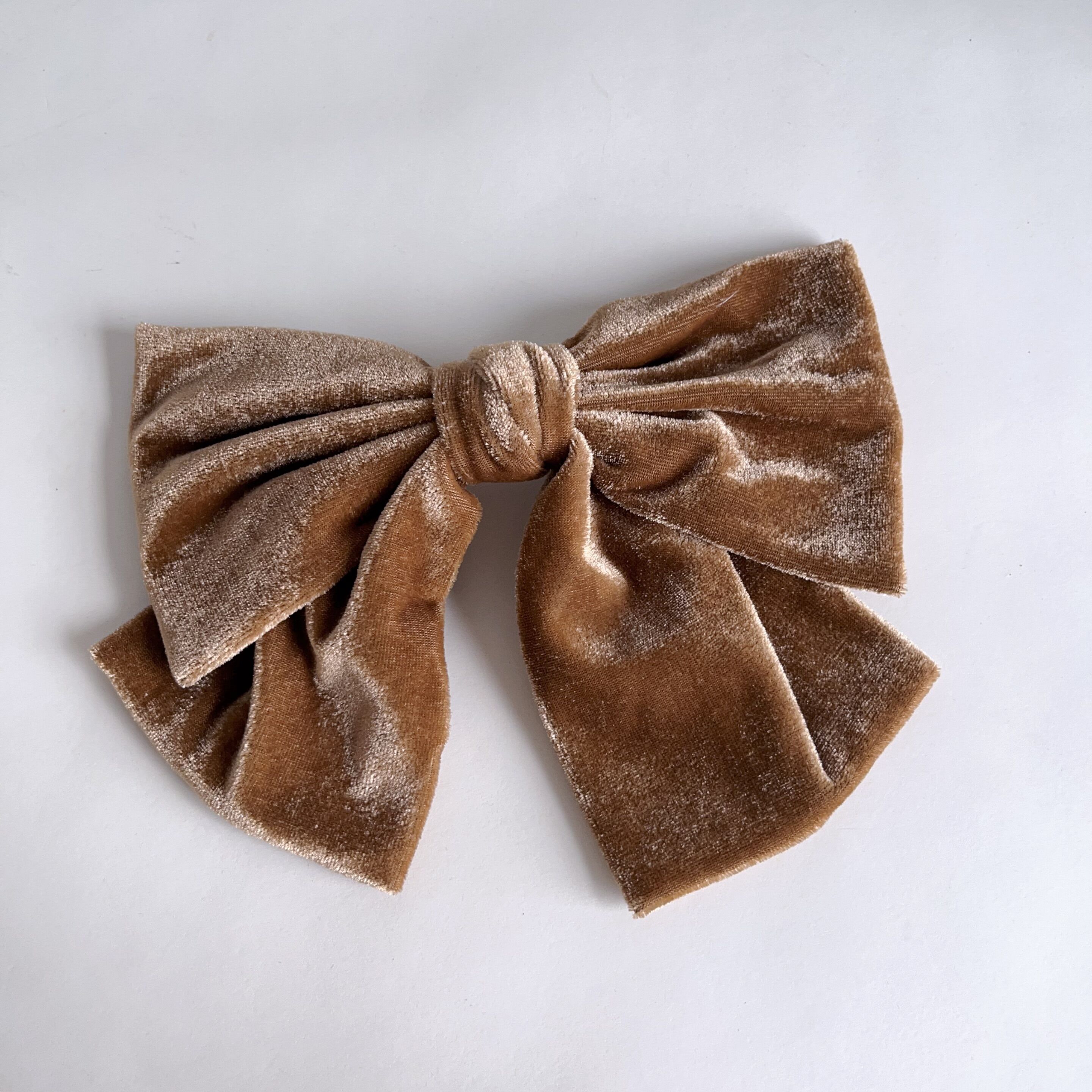 Cute Bow Knot Flannel Hair Clip display picture 2
