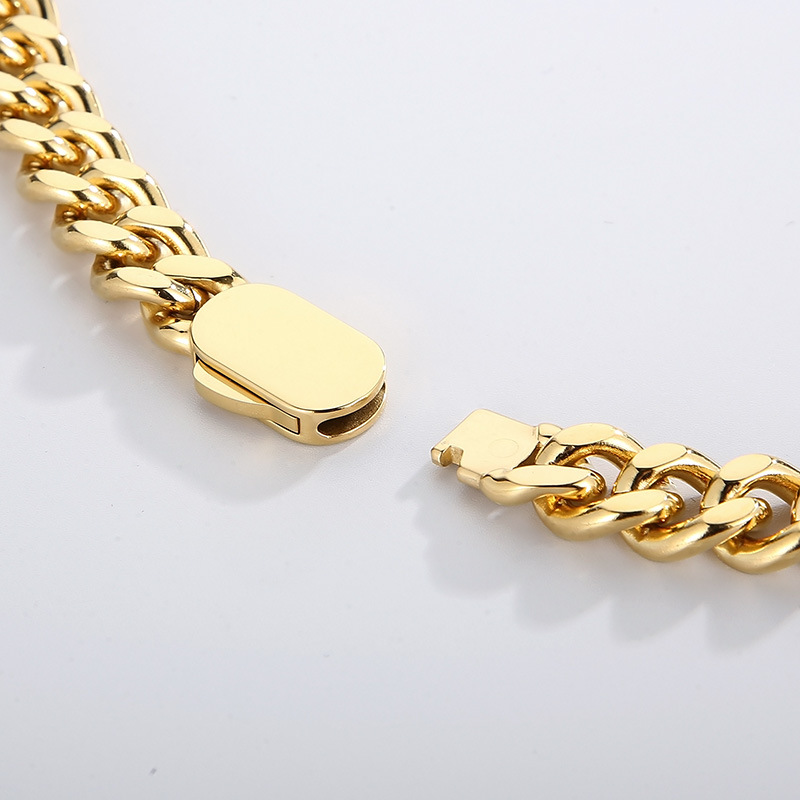 Acero Inoxidable Chapados en oro de 18k Estilo Simple Enchapado Geométrico Pulsera Collar display picture 7
