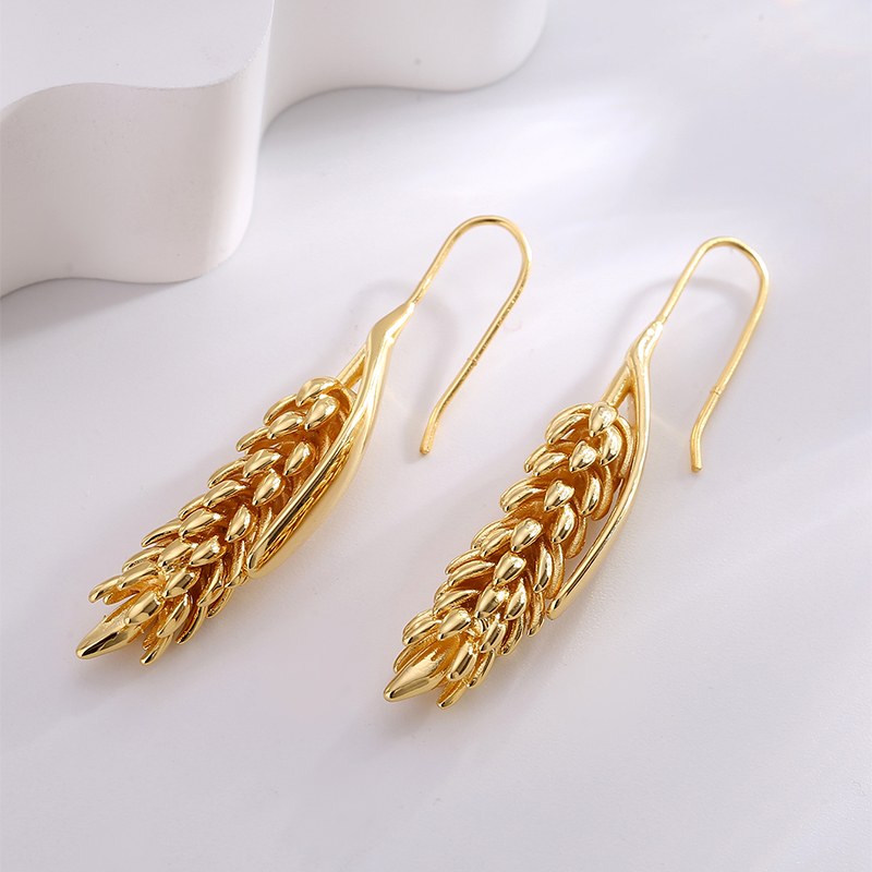 1 Pair Bohemian Beach Solid Color Tortoise Plating Copper 18k Gold Plated Drop Earrings display picture 12