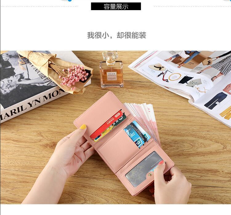 Women's Solid Color Pu Leather Clasp Frame Wallets display picture 1