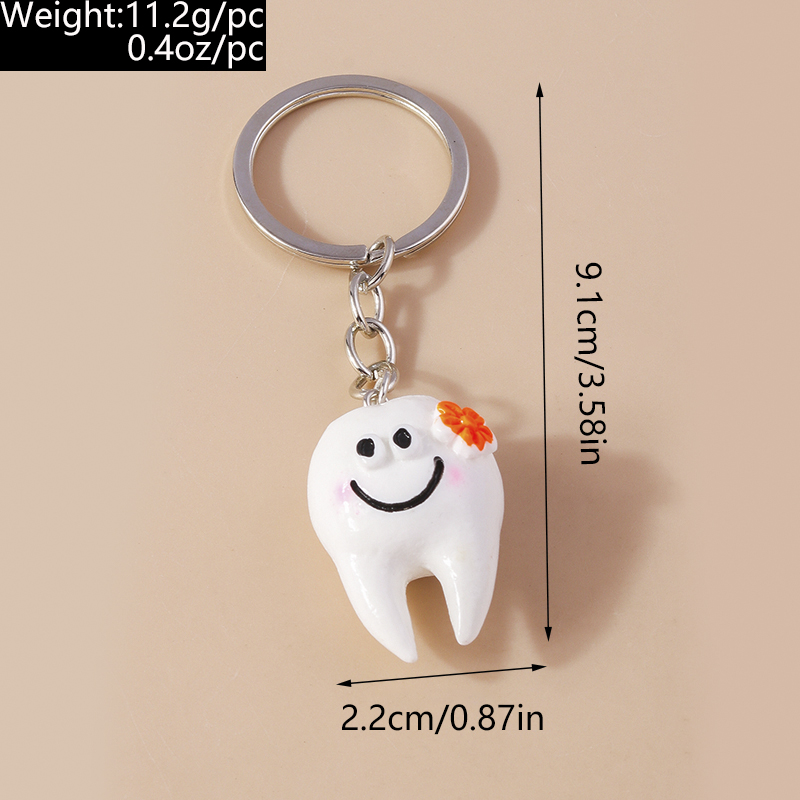 Cute Color Block Zinc Alloy Patchwork Keychain display picture 8
