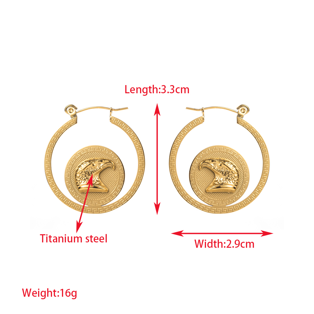 1 Pair Elegant Sweet Round Heart Shape Butterfly Inlay 316 Stainless Steel  Rhinestones 14K Gold Plated Drop Earrings display picture 2