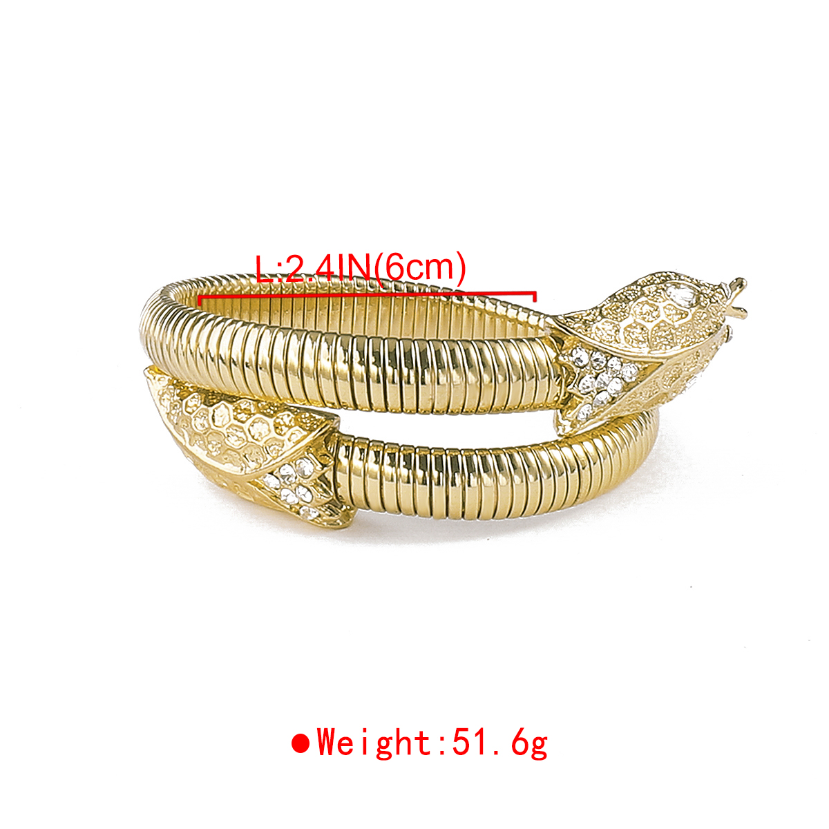 Style Moderne Style Simple Serpent Alliage Incruster Strass Femmes Collier display picture 7