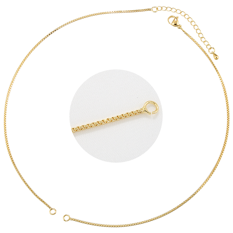 Style Simple Rond Le Cuivre Placage Plaqué Or 18k Collier display picture 2