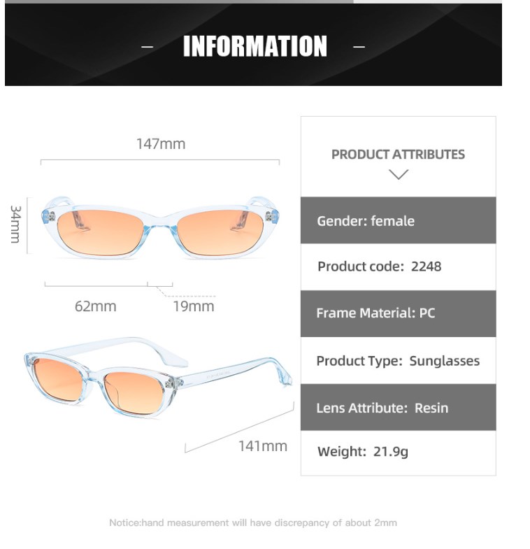 Retro Solid Color Pc Oval Frame Full Frame Women's Sunglasses display picture 2