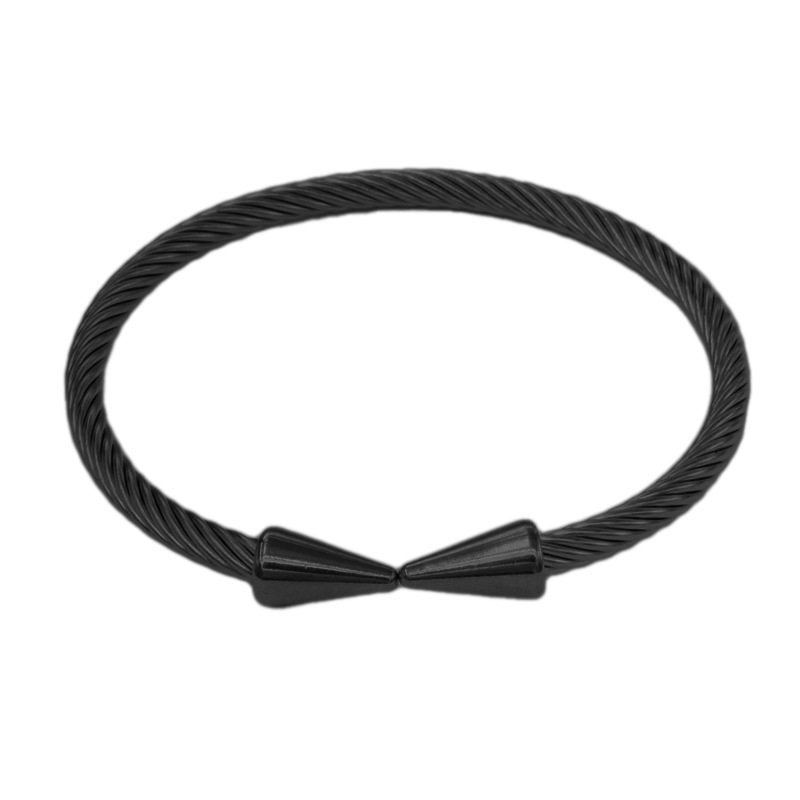 Simple Style Arrow Stainless Steel Titanium Steel Bangle In Bulk display picture 4