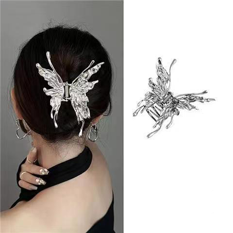 Women's Cool Style Butterfly Alloy Plating Hair Claws display picture 2