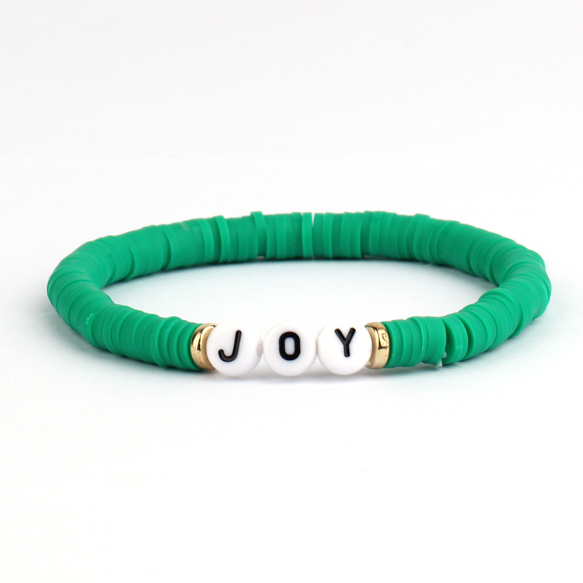Simple Style Classic Style Letter Soft Clay Wholesale Bracelets display picture 2