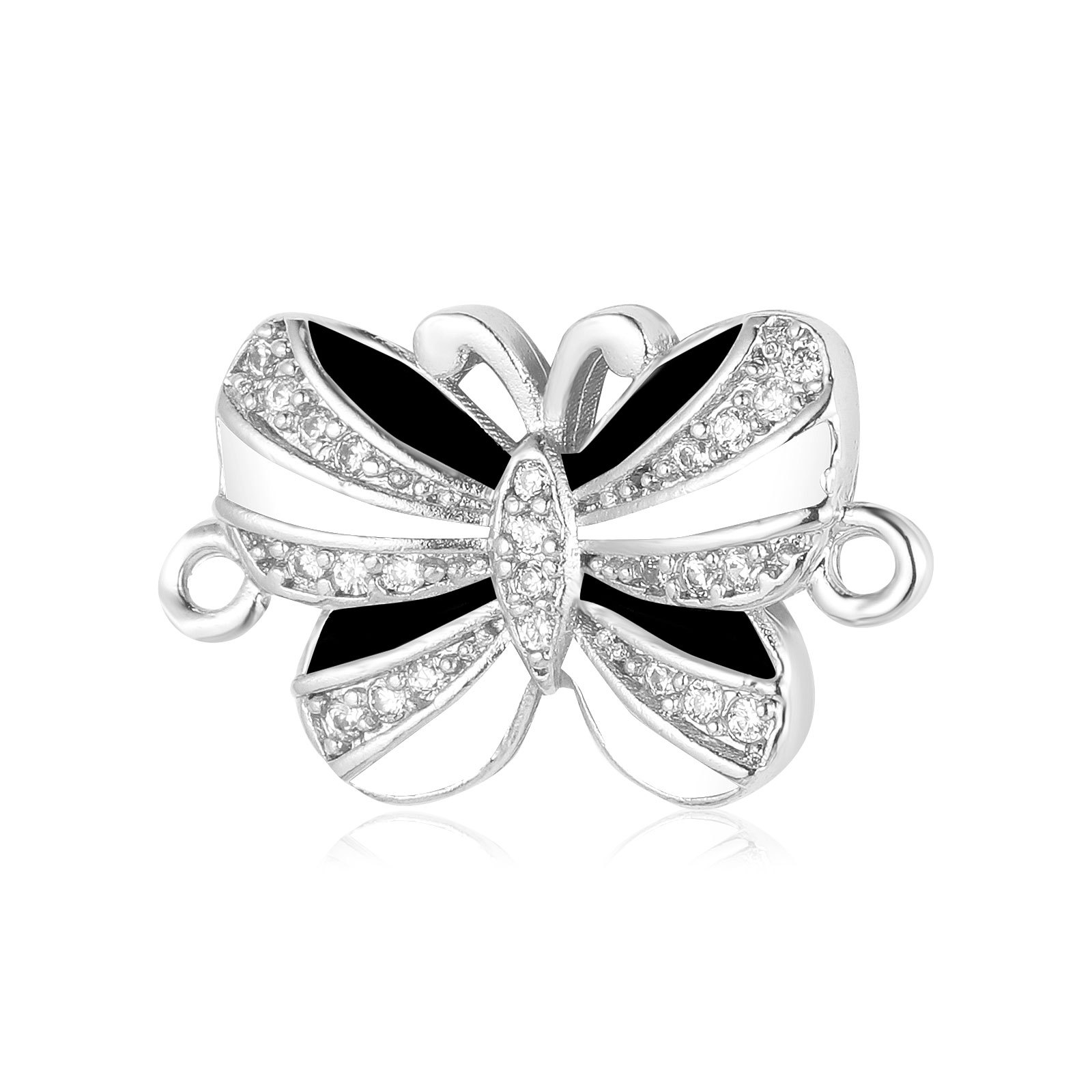 Style Simple Forme De Cœur Abeille Papillon Le Cuivre Placage Incruster Zircon Plaqué Or 18k Bijoux Accessoires display picture 7