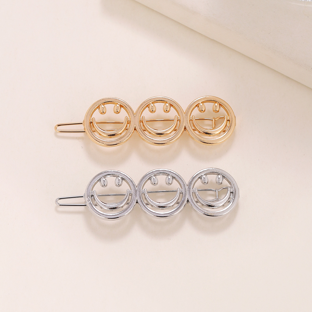 Simple Style Solid Color Zinc Alloy Plating Hair Clip display picture 6