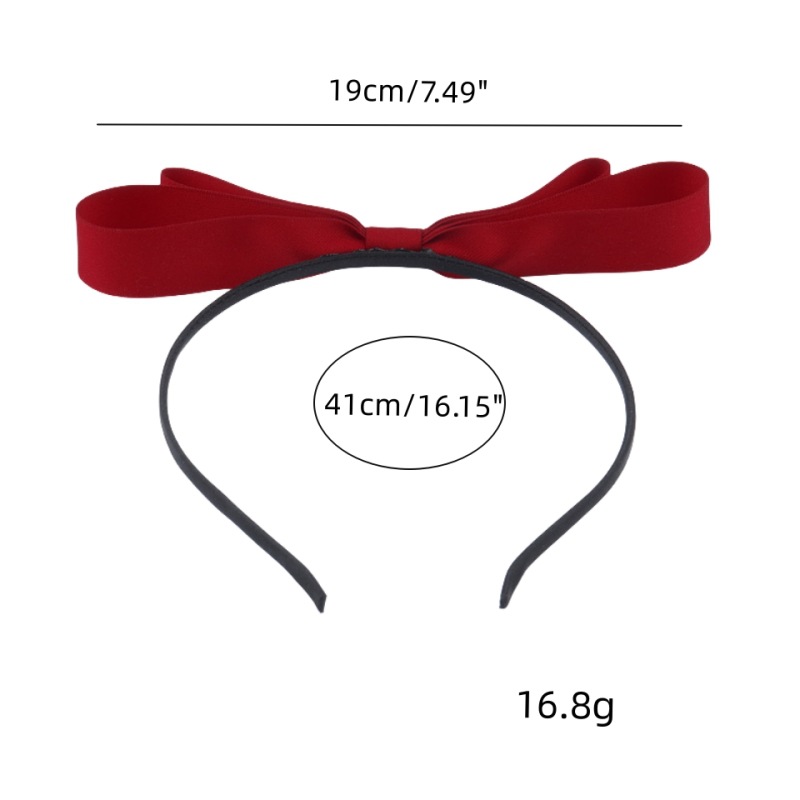 Women's Cute Bow Knot Cloth Ribbon Hair Clip Hair Band display picture 1