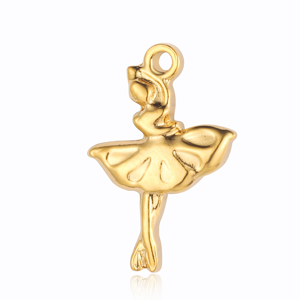Simple Style Fox Butterfly Stainless Steel Plating Gold Plated Silver Plated Charms Jewelry Accessories display picture 4