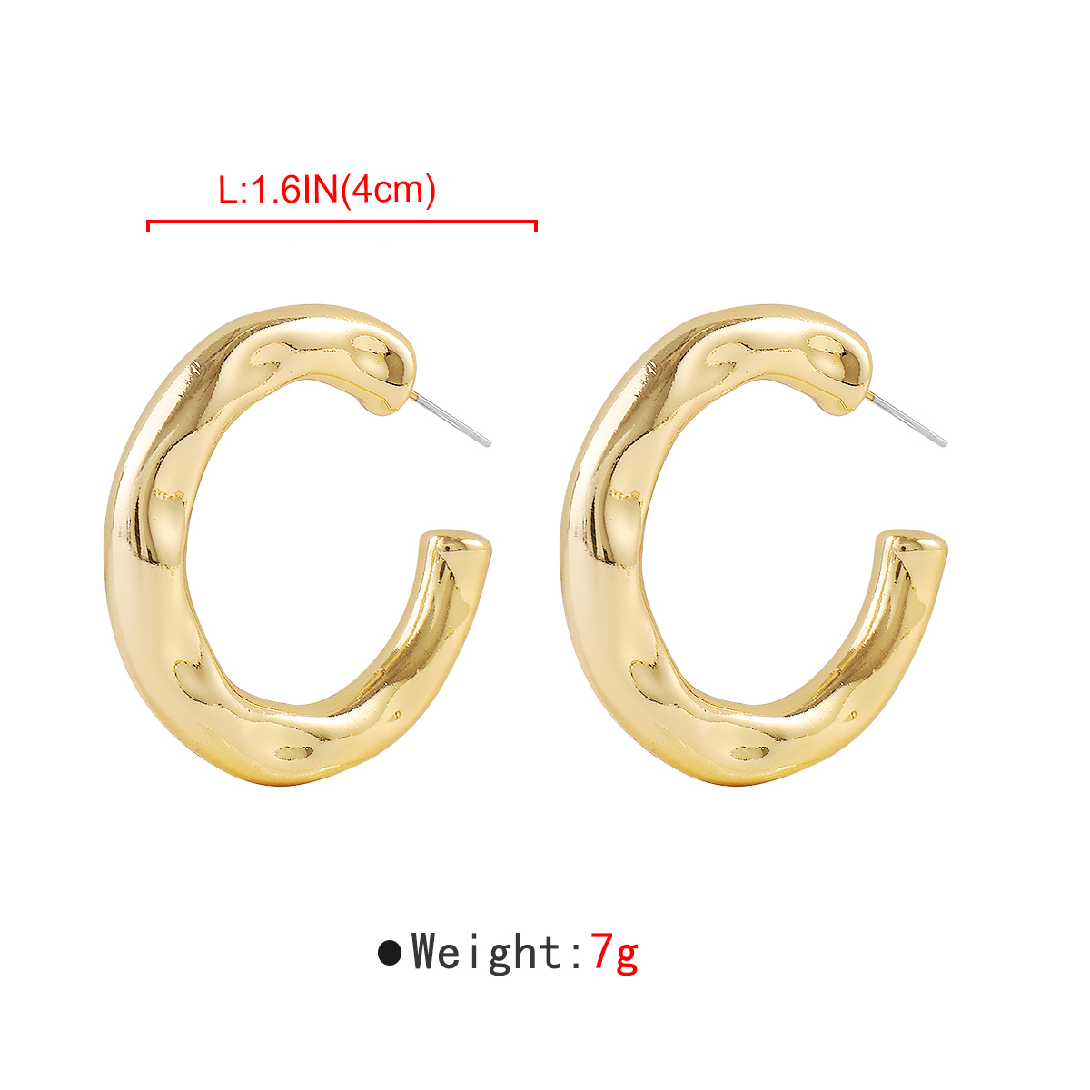Wholesale Jewelry Modern Style Simple Style Solid Color Plastic Earrings display picture 5