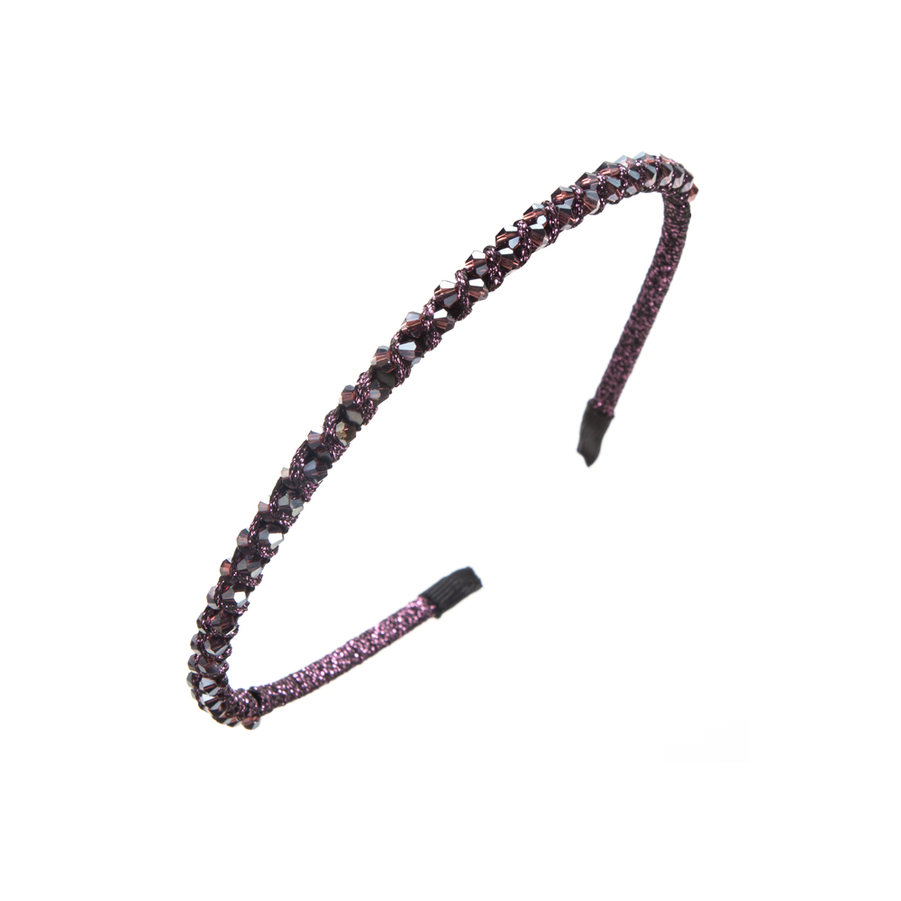 Casual Round Alloy Crystal Hair Band display picture 17