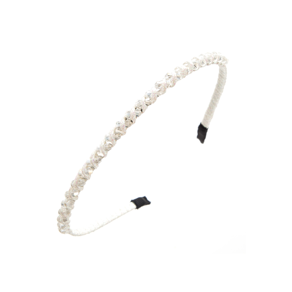 Casual Round Alloy Crystal Hair Band display picture 16