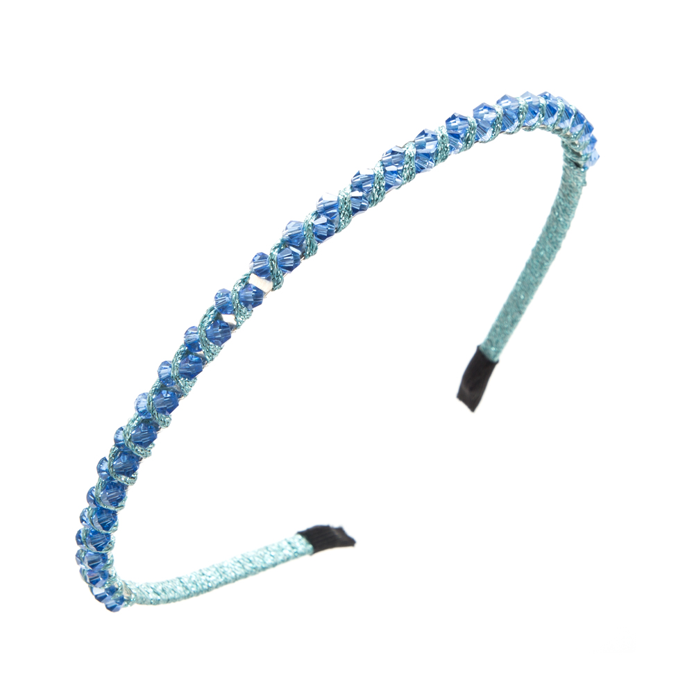 Casual Round Alloy Crystal Hair Band display picture 21