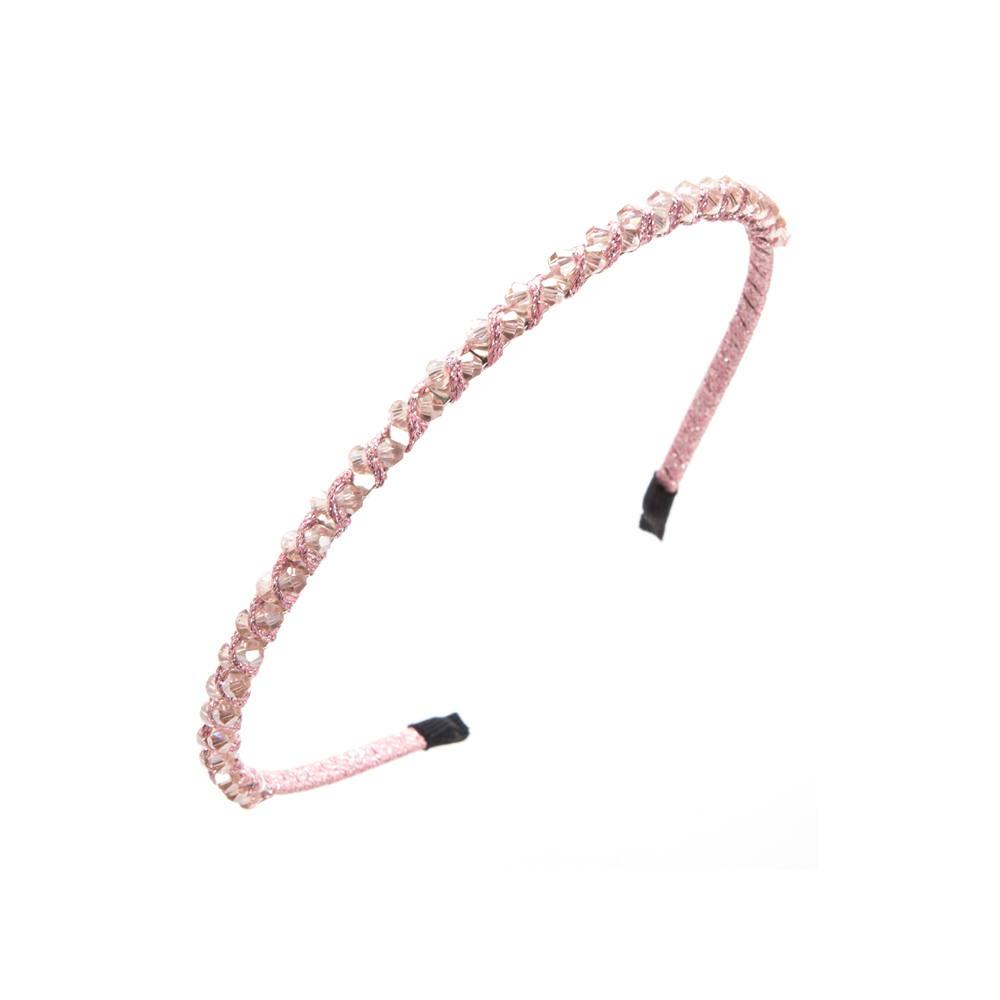 Casual Round Alloy Crystal Hair Band display picture 7