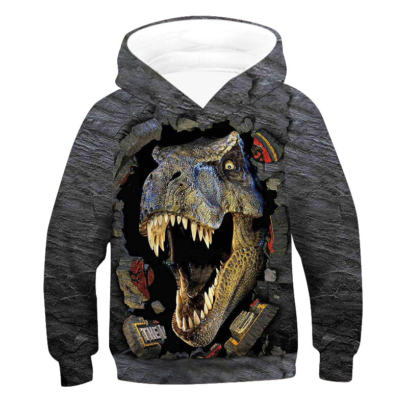 Casual Animal 3d Print Polyester Hoodies & Knitwears display picture 1
