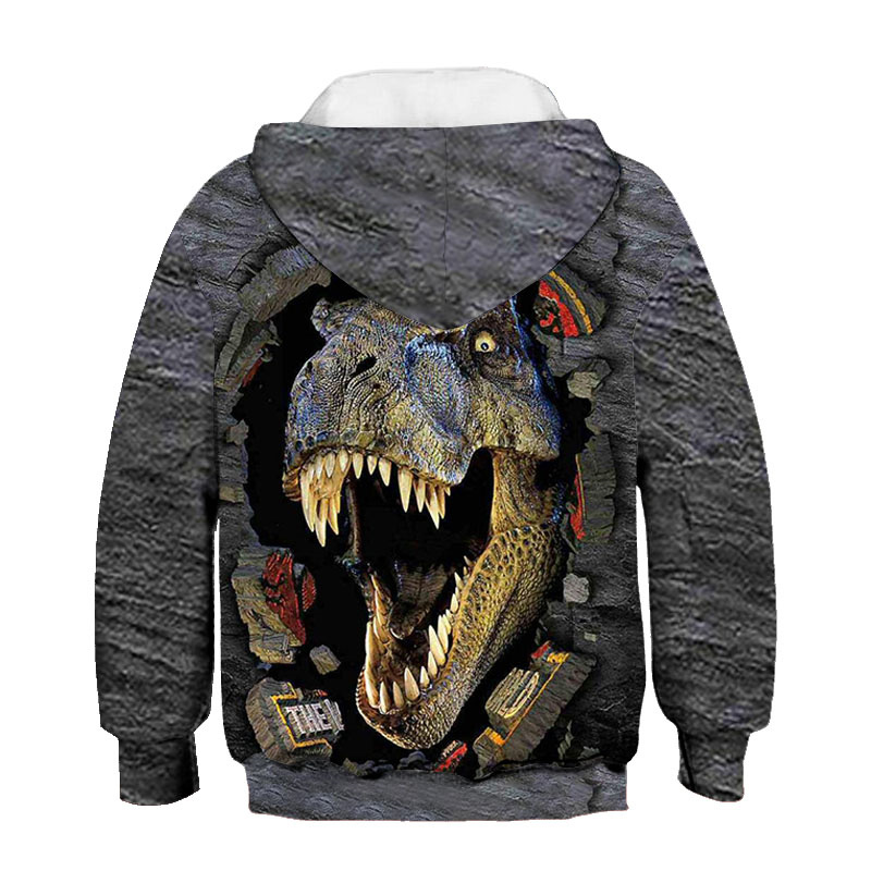 Casual Animal 3d Print Polyester Hoodies & Knitwears display picture 2