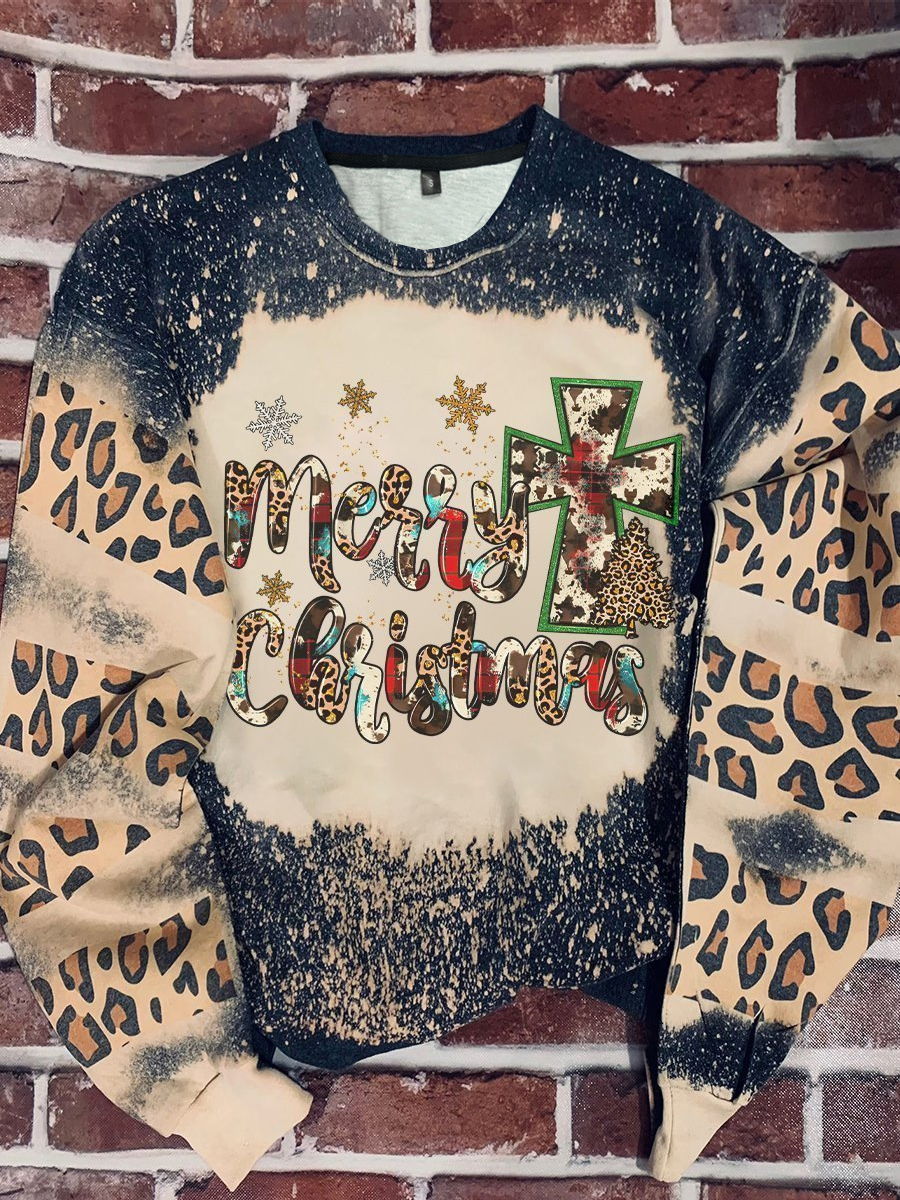 Unisex Hoodie Long Sleeve Hoodies & Sweatshirts Printing Fashion Christmas Tree Santa Claus display picture 4