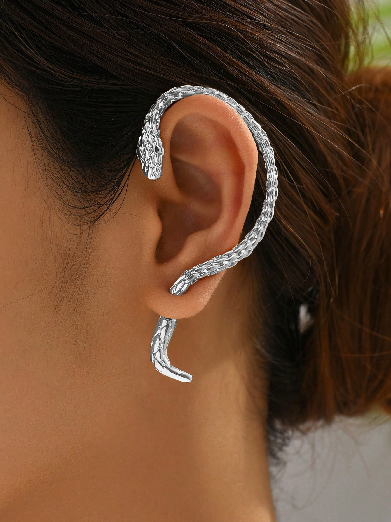 1 Piece Simple Style Classic Style Solid Color Alloy Ear Cuffs display picture 8
