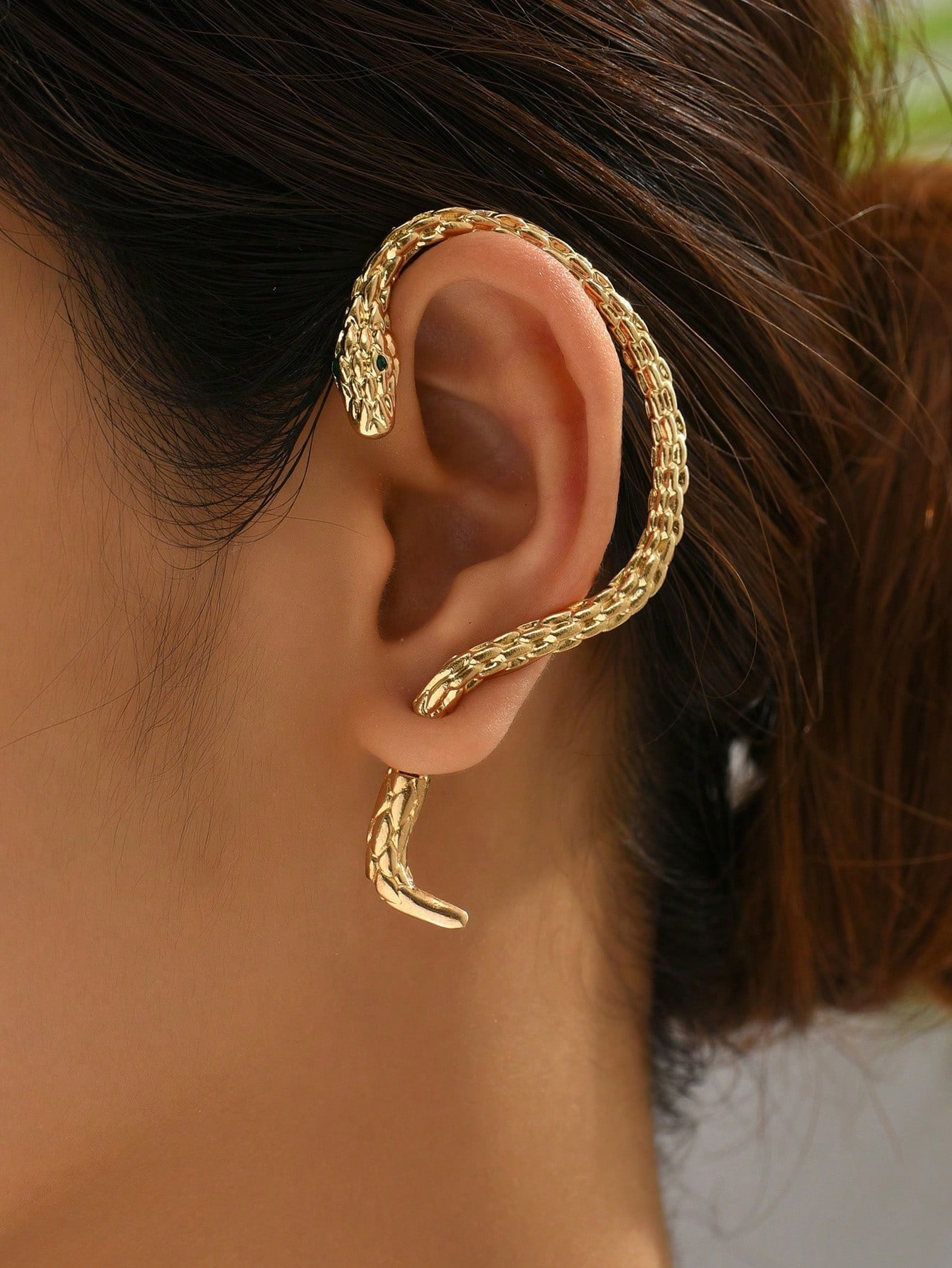 1 Piece Simple Style Classic Style Solid Color Alloy Ear Cuffs display picture 4