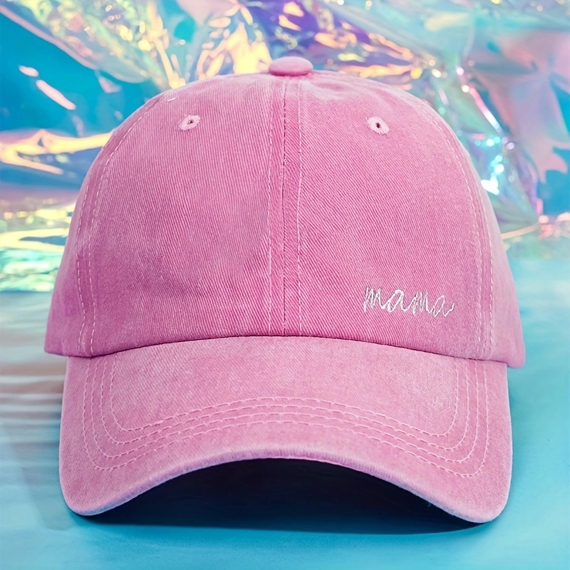 Unisex Basic Retro Streetwear Letter Embroidery Curved Eaves Baseball Cap display picture 10