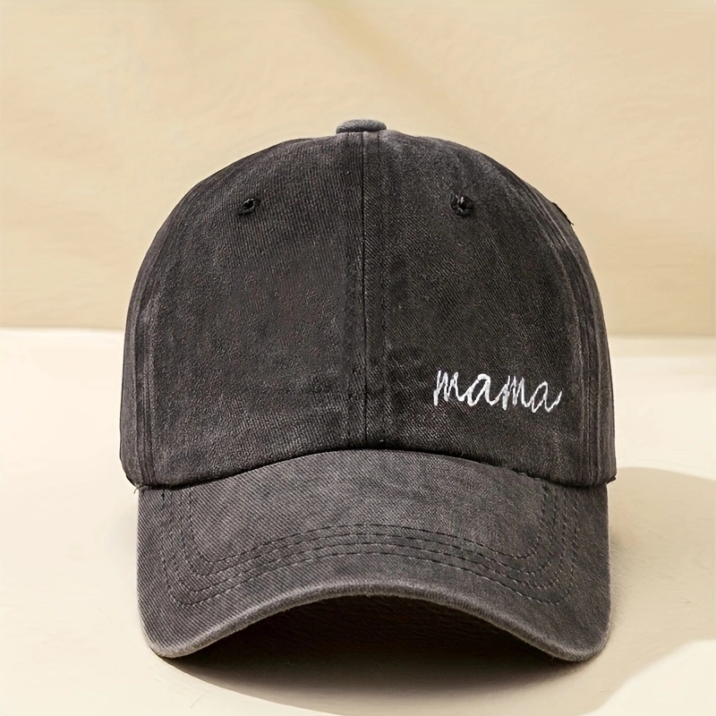 Unisex Basic Retro Streetwear Letter Embroidery Curved Eaves Baseball Cap display picture 4