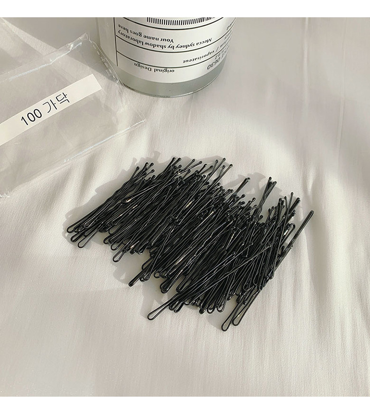 Einfacher Stil Einfarbig Metall Haarklammer display picture 3