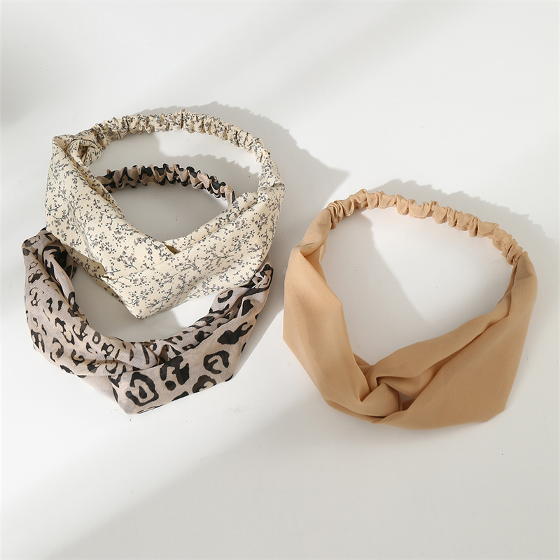 Vintage Style Printing Cloth Hair Band display picture 1