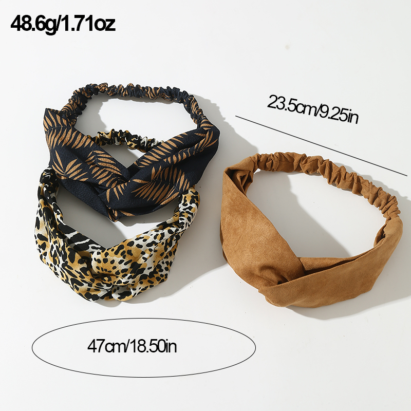 Vintage Style Printing Cloth Hair Band display picture 6
