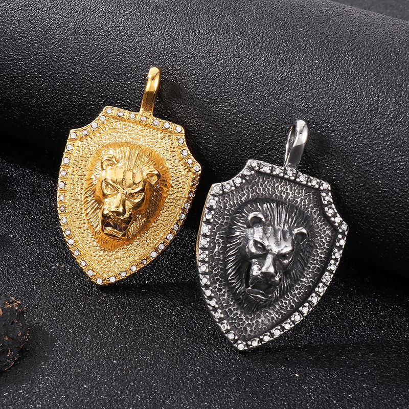Punk Animal Titanium Steel Plating 18K Gold Plated Charms display picture 3