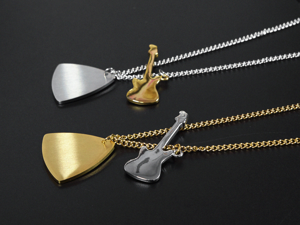 Hip-Hop Color Block 304 Stainless Steel Plating 18K Gold Plated Women's Pendant Necklace display picture 4