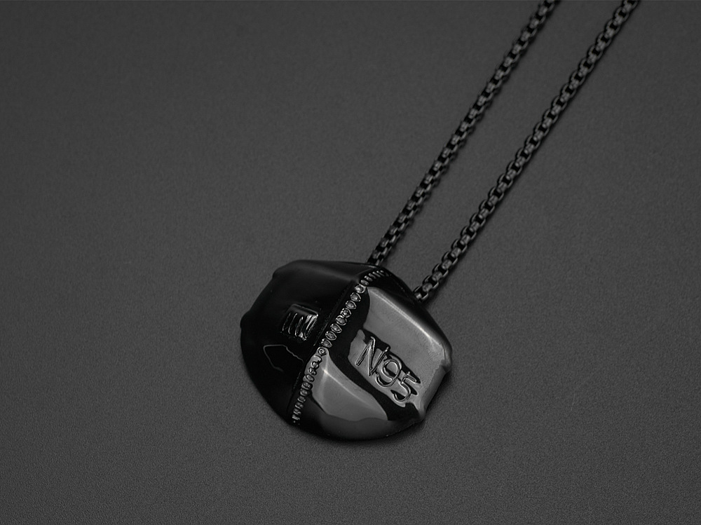 Acier Inoxydable 304 Plaqué Or 18K Hip Hop Rétro Placage Couleur Unie Pendentif display picture 3